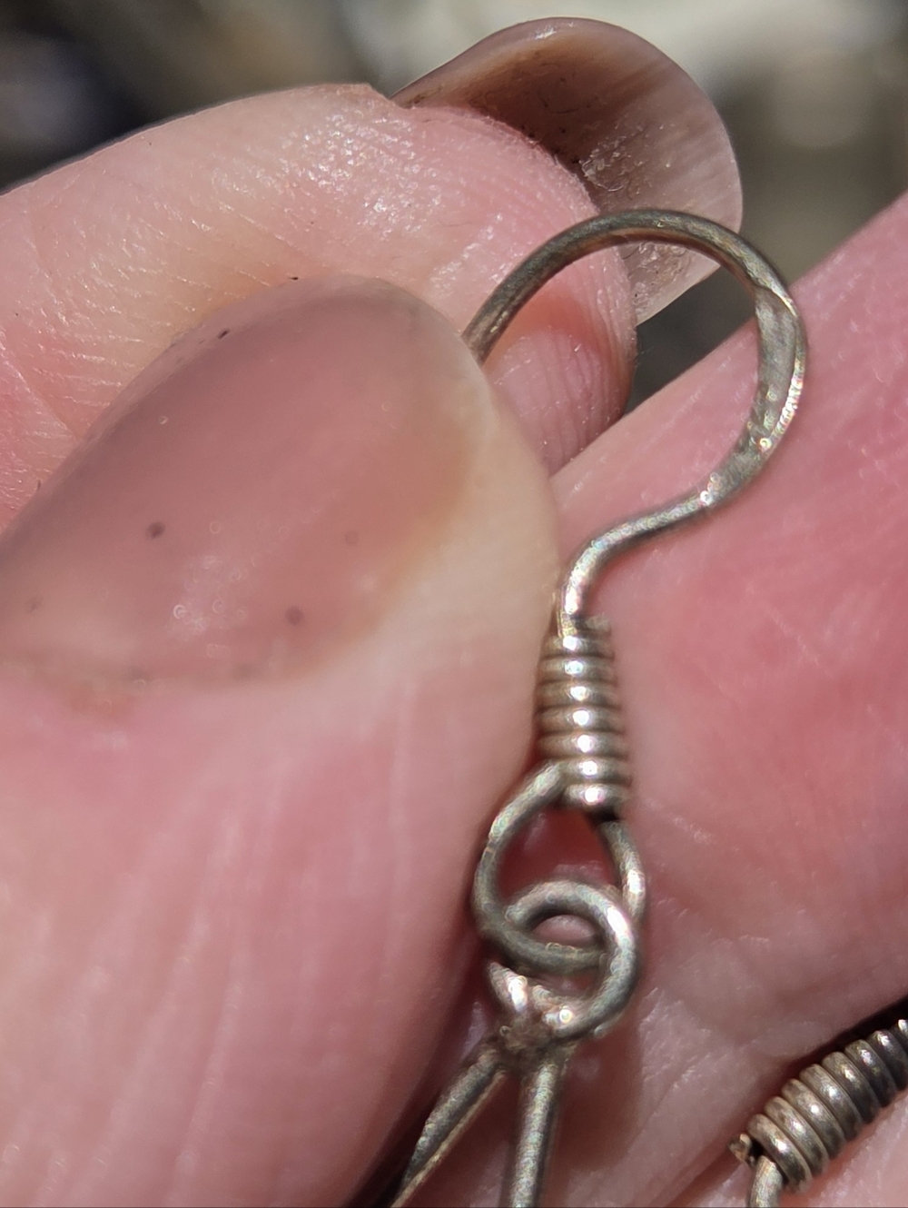 Quartz Radiant Cut 12k Gemstone Sterling Earrings - Picture 10 of 10